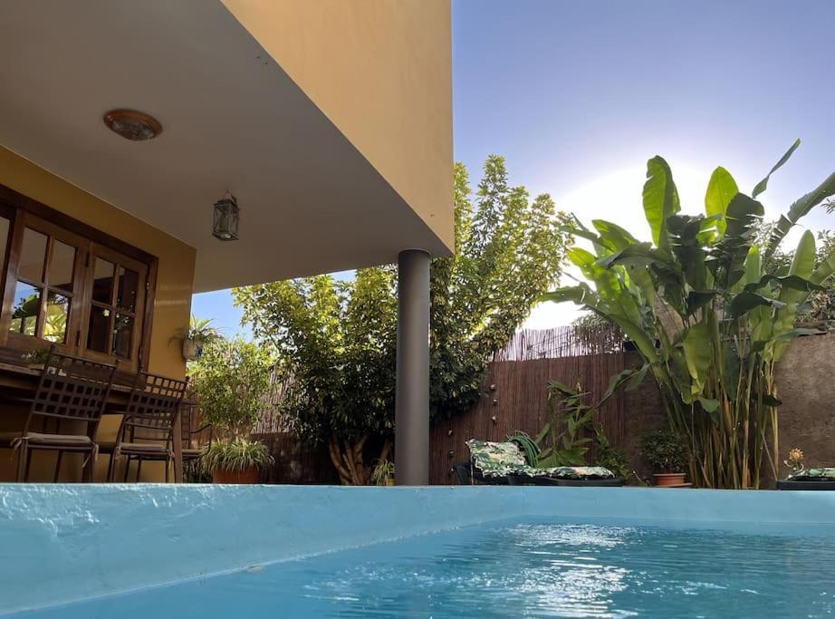 Villa Casa Con Piscina En El Centro Los Llanos De Aridane Exterior foto